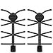 HOMAR No Tie Shoelace with Locks for Kids and Adults - Solid Colors Round Dress Shoe Lace One Size Fits All