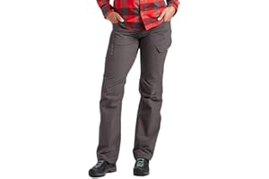 TRUEWERK Women’s Workwear Pants - T1 WerkPants - Relaxed Fit, Lightweight, Moisture Wicking, Cargo Pants with 4-Way Stretch