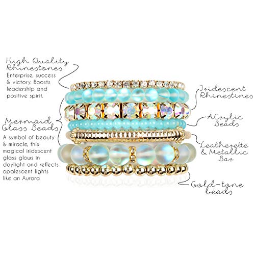 1 RIAH+FASHION+Stretch+Stackable+Bracelets