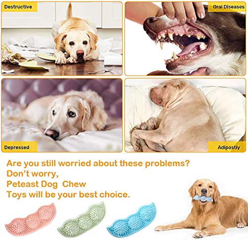 PetendTrust-Teething Toys for Puppies 2-8 Months- Dog Teething Toys - Puppy Chew Toys for Teething - Puppy Toys for Teething Small Dogs - Dog Toys for Puppies - Agressive Chewers - Dog Chew Toothbrush
