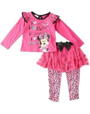 Toddler Minnie Mouse Tutu Legging Set