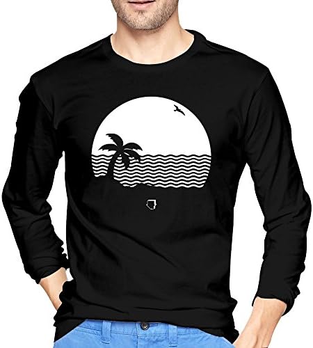 Men's The Neighbourhood Wiped Out Album Cover T-shirts Black Long Sleeve