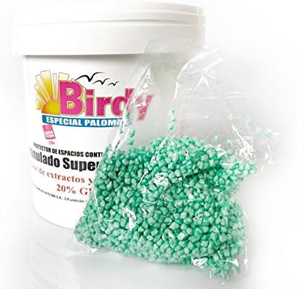 BIRDY Granulado 6 Bolsas - Repelente y ahuyentador de aves: Amazon ...