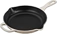 Le Creuset Enameled Cast Iron Signature Iron Handle Skillet, 9" (1-3/8 qt.), Meringue