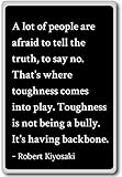 A lot of people are afraid to tell the