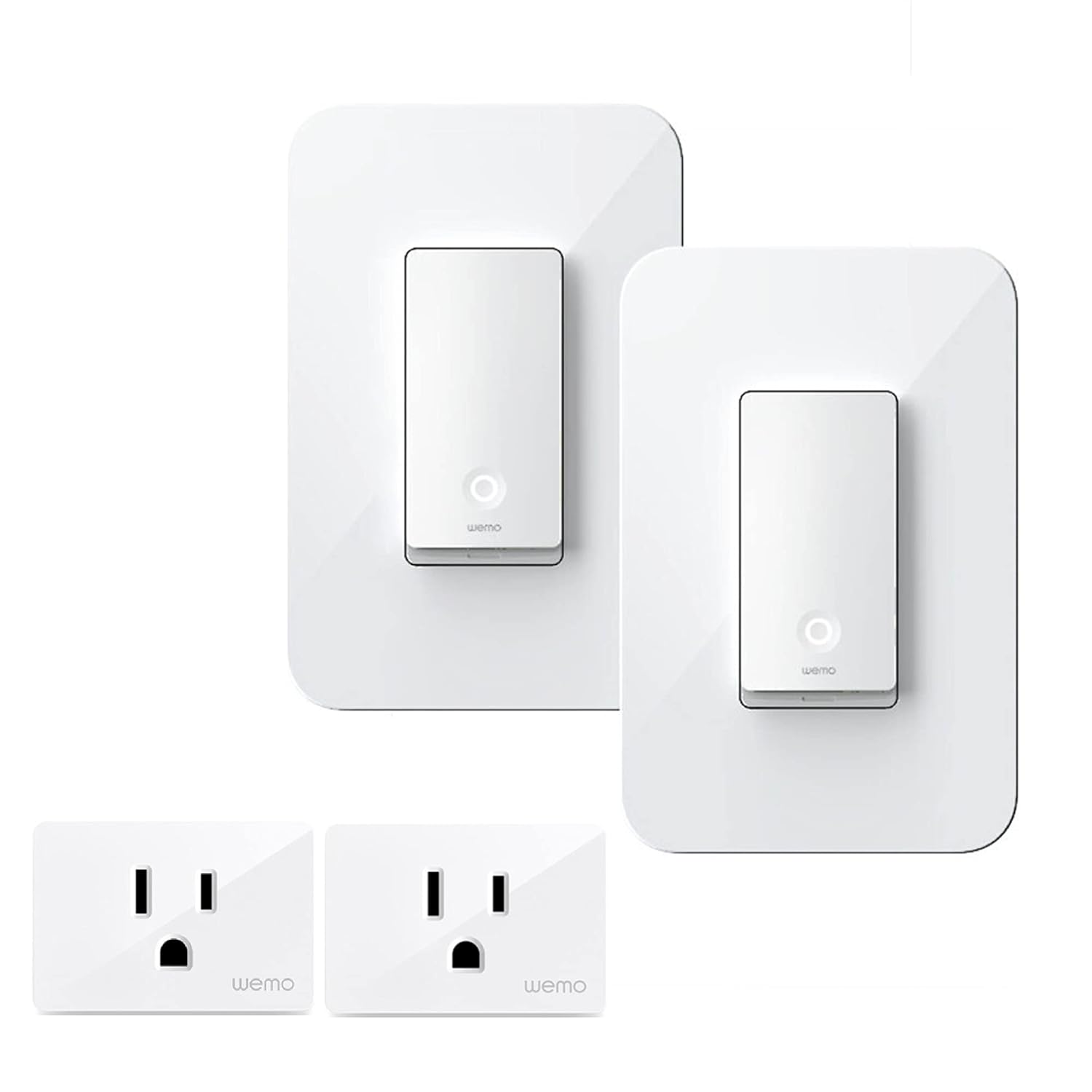 2-Pack Wemo Smart Home Starter Kit Smart Plug and Switch