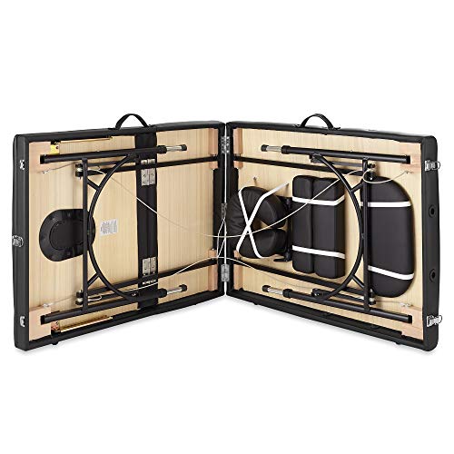 Saloniture Professional Portable Lightweight TriFold Massage Table