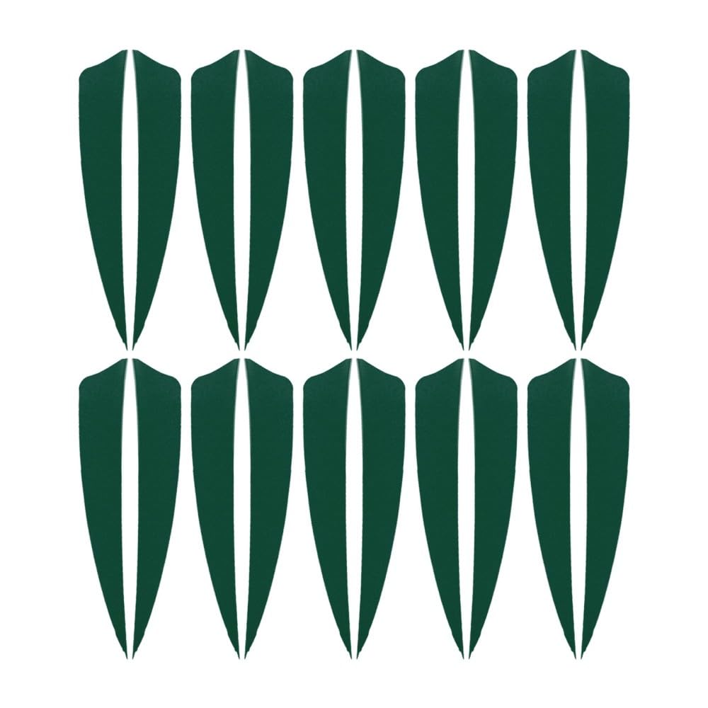 DONGKER Archery Fletchings,20pcs 4" Arrows Turkey Feather Fletching Vanes for DIY Archery Hunting,Target,Shooting