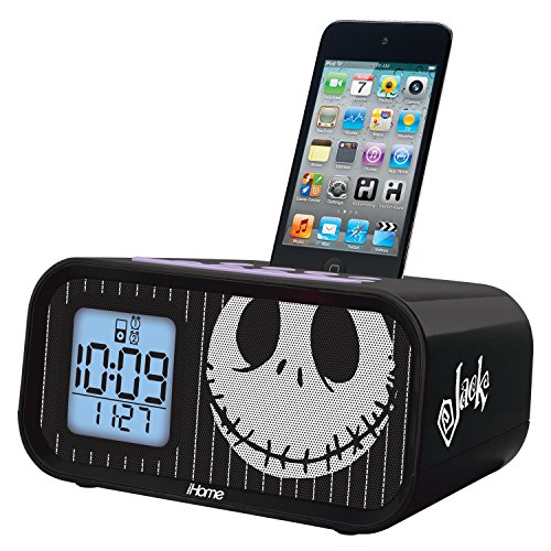 Nightmare Before Christmas Jack Skellington Dual Alarm Clock, DJH22