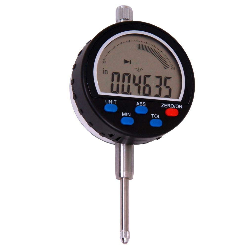 Anytime Tools 01" Travel Digital Electronic Indicator DIAL Gauge GAGE