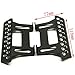 A Pair Side Pedal Plates for 1:10 Axial SCX10 RC Crawler Car Black #E
