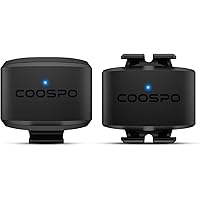COOSPO Bike Cadence Speed Sensor BK9, Bluetooth 5.0 ANT+ Wireless Cycling Speed Bicycle RPM Cadence Sensor, IP67 Waterproof &