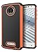 Moto Z Force Droid Case, Cimo [Shockproof] Heavy Duty Shock Absorbing Protection Cover for Motorola Moto Z Force Droid (2016) - Orange