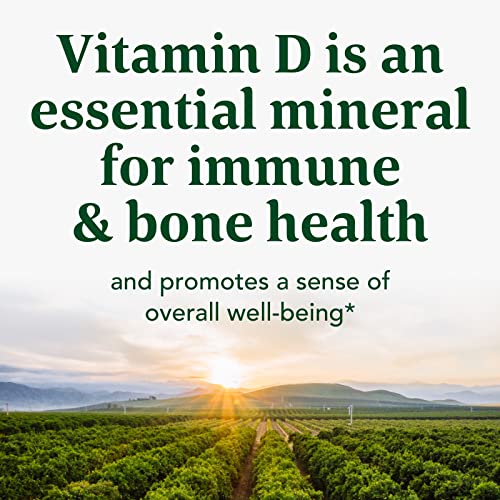 MegaFood Vitamin D3 2000 IU (50 mcg) Immune Support Supplement Bone