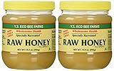 YS Organic Bee Farms Honey (Raw) 14 oz. Pack of 2