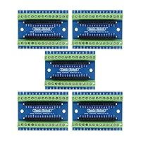 Aideepen 5pcs Nano Screw Terminal Adapter Shield Expansion Board Nano V3.0 AVR ATMEGA328P-AU Module for Arduino