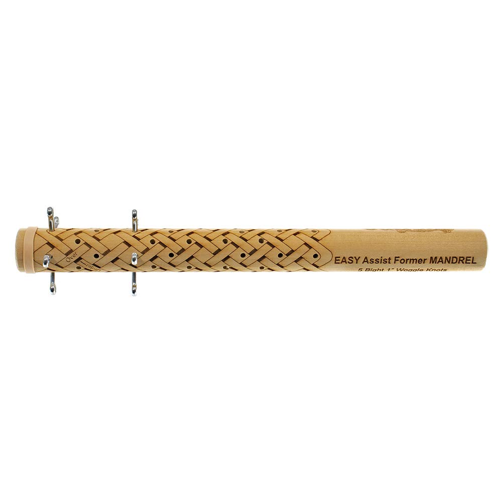 West Coast Paracord Easy Assistant Mandrel – Complicated Knots Made Simple – Ingenious Design – No Instruction Book Needed (1 Inch)
