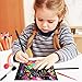 Scratching Tools, 4Pcs Scratching Tools Sketch Arts Set with Stick Scraper Pen Black Brush for Sketch Art Painting Papers Sheets Painting Drawing Boards