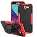 Galaxy J7 V Case, Galaxy J7 Prime Case, Galaxy J7 Perx Case, Galaxy J7 Sky Pro / Galaxy J7 Halo Case, OEAGO Samsung Galaxy J7 2017 Case Tough Rugged Dual Layer Protective Case with Kickstand - Red