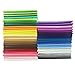 AiMay 50pcs Soft Felt Fabric Pack Felt Squares Sheets for DIY Craft Assorted Colors 1.4mm Thickness (20 cm x 20 cm)