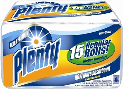 Amazon Com Plenty Paper Towel 60 Sheet Case Pack 15 Industrial Scientific