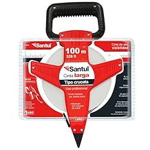 Santul 7217 Cinta Larga de Fibra de Vidrio, 100 m, Tipo Cruceta