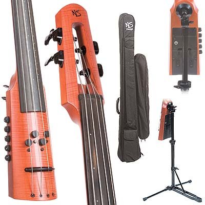 NS Design CR4M Electric 4-String Upright Double Bass with Magnetic Pick-Up