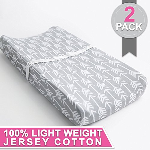 image for Kids N' Such Changing Pad Cover | Arrows | 100% Premium Jersey Knit Co