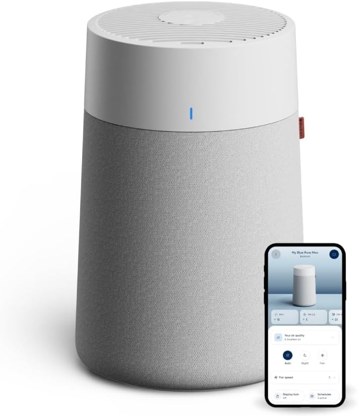 Blueair Blue 511i Max Smart WiFi Air Purifier HEPASilent Up To 43m²