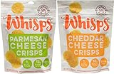New! Whisps Parmesan & Cheddar Cheese Crisps Bundle (2.12 oz bags)