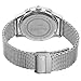 Akribos Multifunction Chronograph Watch - 2 Sub-Dials Complications Quartz with Date Window On Mesh Bracelet Men's Watch - AK905 (Silver)