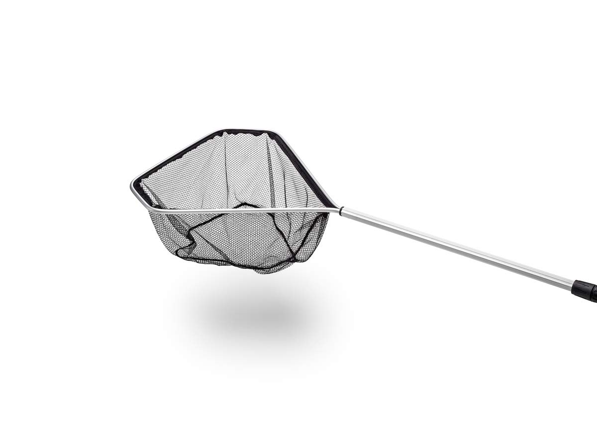 Oase Pond Net Triangular – Landing Net for Removing Leaves, Algae in the Pond, Replacing Fish, Cleaning the Pond Base