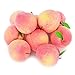 JEDFORE Fake Fruit Home House Kitchen Party Decoration Simulation Artificial Lifelike Peach 10pcs Set