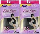 Dr. Scholl's Fast Flats Sizes 5-6, 2 PAIRS