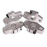 Preamer 4 Pcs SHF8 8mm Flange Mount Linear Rail