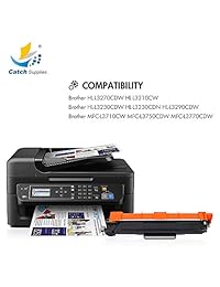 Catch Supplies cartuchos de tóner HP 410 X  negro CF410X, cian CF411X, amarillo CF412X, magenta CF413X   funciona con HP LaserJet Pro M452dn, M452dw, M452nw, MFP M477fdn, MFP M477fdw, MFP M477fnw., Amarillo