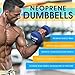 Yes4All Exercise amp Fitness pound Dumbbell Neoprene 8lbs Orange Pair, D-Light Orange-8lbs (pair), 8 lbs Pair US