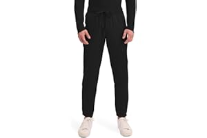 Cherokee Joggers for Men Modern Fit Scrub Pant with Drawstring Waistband, 5 Pockets, Soft 2-Way Stretch Fabric - WW012