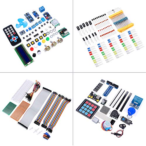 WayinTop Ultimate Starter Kit for Raspberry Pi 4 B 3 B+, Upgraded