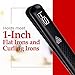 HSI Professional Flat Iron Holder - Heat Resistant Heavy Duty Hair Iron Stand - Easy to Install Storage for Personal or Professional Use