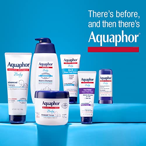 AQUAPHOR BABY HEALING BALM STICK WITH AVOCADO OIL AND SHEA BUTTER, 0.65 OZ STICK