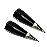 GHZHANG 2PCS Survey Range Rod Prism Pole Point Tip