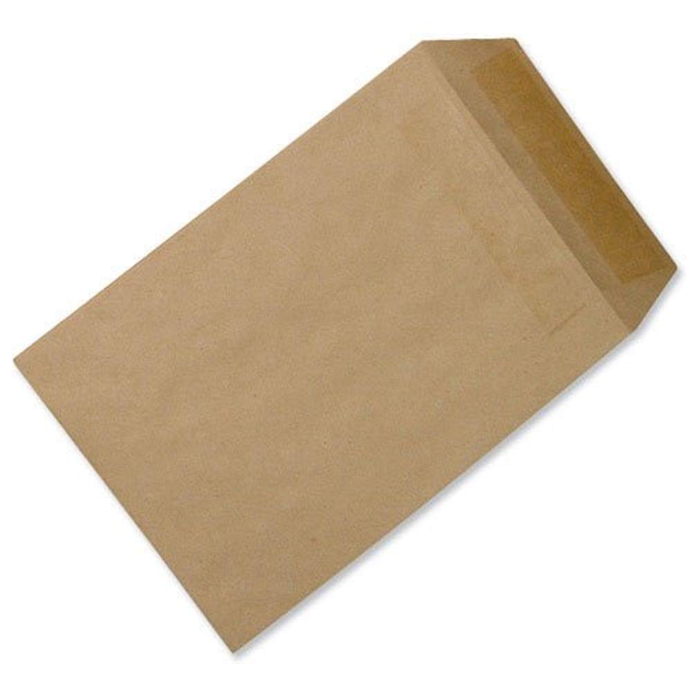 5 Star Envelopes Mediumweight Pocket Press Seal 90gsm Manilla C5 [Pack of 500]