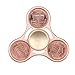 Hand Fidget Spinner Novelty Toy EDC ADHD Focus Finger Toy Stress and Anxiety Relief Ultra Durable High Speed 3-5 Min Spins Brass Material