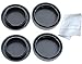Fotasy Rear Lens Cover and Camera Body Cap Set for Samsung Mirrorless NX Lenses and Camera NX1 NX500 NX3300 NX3000 NX300M NX300 NX2000 NX1000 NX210 NX200 NX30 NX20 NX5 (2 Packs)