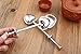 LeafLoveLife - Tea Infuser - Long Handle Stainless Steel Heart Shaped Tea Infuser Strainer Spoon - Set of 2- Dishwasher Safe