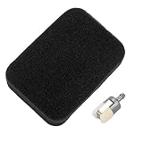 Harbot 502844401 Air Filter with Fuel Filter for Husqvarna 150BT 350BT 350BF 560BFS 560BTS Red Max EBZ5100 EBZ5100Q EBZ5100RH EBZ5150 EBZ5150RH EBZ6500 EBZ6500RH Backpack Blower