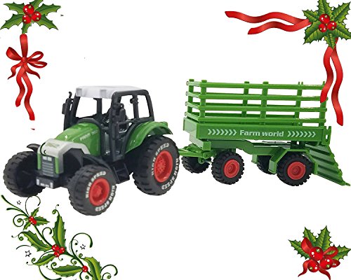 M-jump Hot Wheels farmer tractor Truck Toy for Kids ,Mega Hauler with Warrior Design - Thumbnail 6
