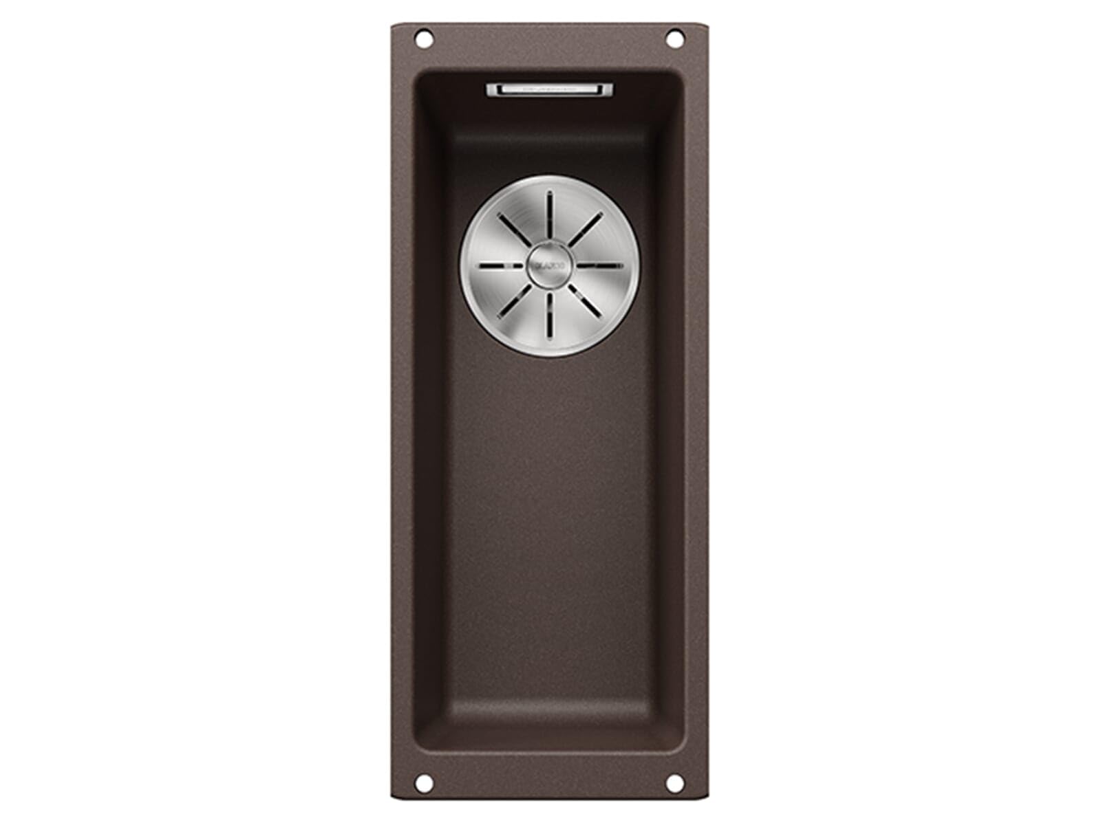 BLANCO SUBLINE 160-U | SILGRANIT Sink in café | Installation Type: undermount Installation | for 30 cm Wide Base cabinets | One Cut-Out and only one Installation | [19x46x14.2 cm] — image 1