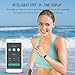 Fitness Tracker,WFCL Women Heart Rate Monitor Activity Sleep Monitor Waterproof Smart Bracelet (Gold)